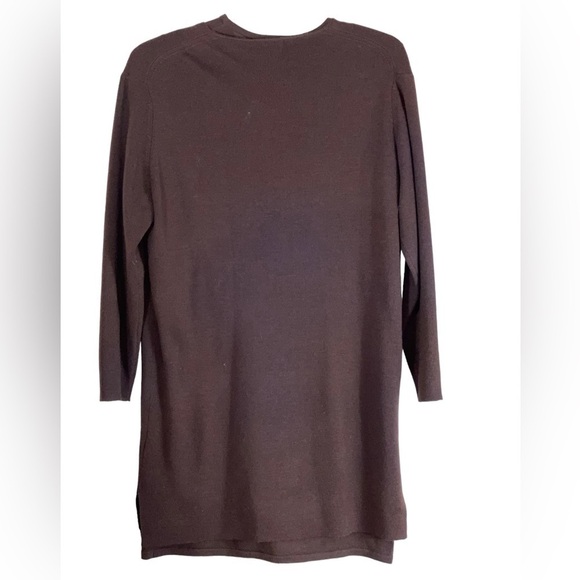 NWT INC 2 PC. Merino wool tunic and cardigan. Size large. Made in Italy C2467 - Picture 7 of 15